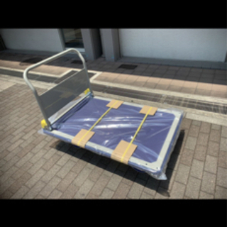 大型スチール台車 折りたたみ ブレーキ付き  500kg 大型スチール台車 折りたたみ ブレーキ付き 500kg