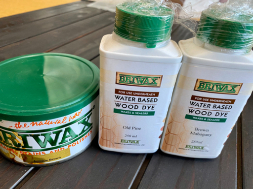 BRIWAX  ワックス◆ 塗料　ブラウン DIY  ナチュラル