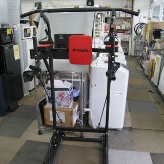 ☆アルミン ぶら下がり健康器 懸垂マシン 耐荷重150㎏ チンニングスタンド 筋力トレーニング ディップススタンド フィットネス 札幌 北20条店☆