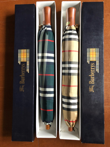 取引決定　BURBERRY バーバリー　折り畳み傘セット