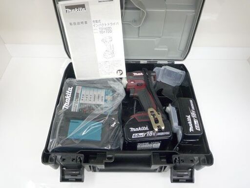 新品 マキタ 18V 充電式インパクトドライバー TD172DGXAR レッド 6.0Ah