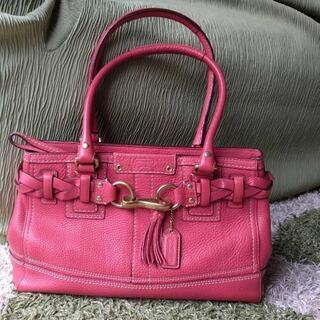 ❮値下❯COACH☆ハンドバッグ 赤