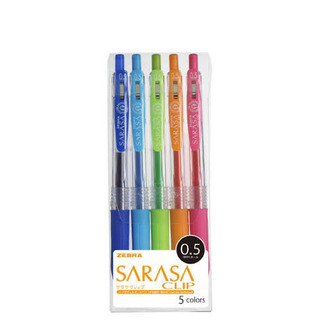 【文具大量出品】SARASA 5色セット 