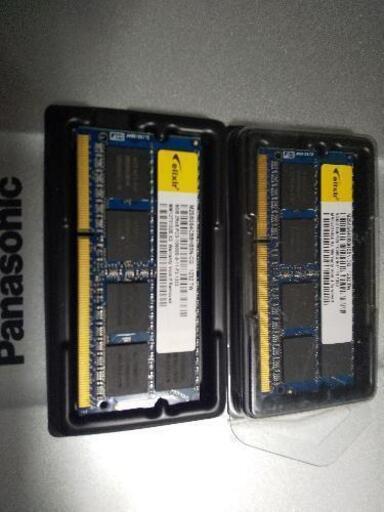 【完売御礼！新品バルク16GB】ノート用 8GBメモリーx2  PC3タイプ