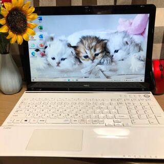 彡美品美麗！ＮＥＣ・Ｗｅｂカメラ内蔵/新品ＳＳＤ２４０ＧＢ/クリ...