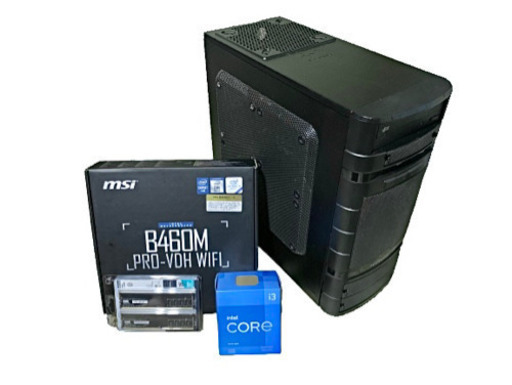 ゲーミングPC i3-10105F メモリ16GB GTX1050Ti