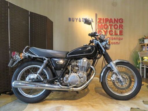 □YAMAHA SR400 RH01J ヤマハ 400cc 18935km ブラック 2003年式 パーツ取り 部品取り車 ベース車 バイク 札幌発