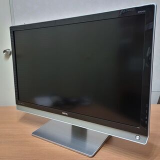 【お引渡者決定】BenQ 24型LCDワイドモニター ブラック+...