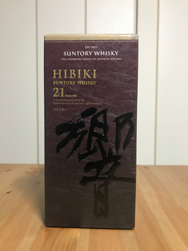 サントリー　ウイスキー響21年　新品　箱付き