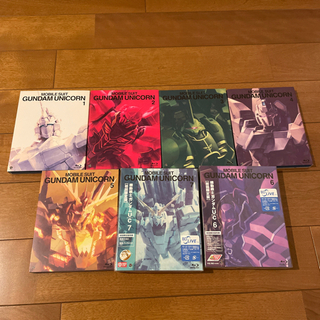 【ネット決済】ガンダムUC 全7本 Blu-ray
