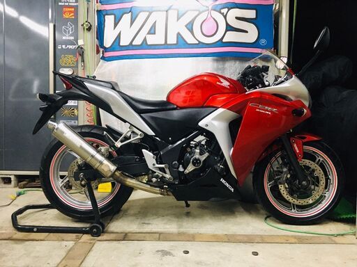 ★低走行！ CBR250R ABS付 MC41 PGM-Fi 8616km フォークO/H済 グリップヒーター ナビ モリワキマフラー 千葉 ローン・配送可！ ★