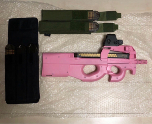早期中断　【追記あり】レア！！マルイ製　P90 【カスタム】　電動ガン　GGO
