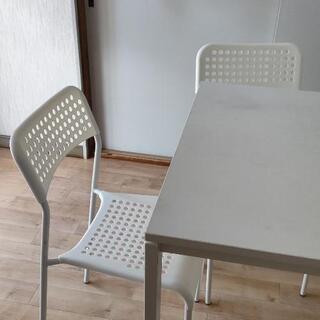 【ネット決済】イケア　テーブル椅子セット