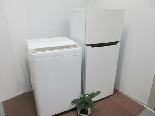 配送料無料エリアあります(*^^*)！セール品！家電2点セット☆Hisense冷蔵庫120L・HR-B12A☆Panasonic洗濯機6K・NA-F60B11