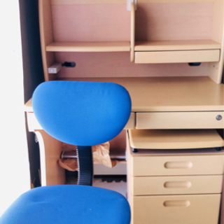 【ネット決済】机　勉強机と椅子セット