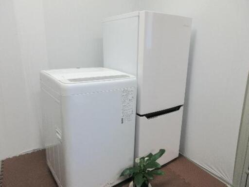 配送料無料エリアあります(*^^*)！セール品！高年式2020年製家電2点セット☆Hisense冷蔵庫150L・HR-D15C☆Panasonic洗濯機6K・NA-F60B13