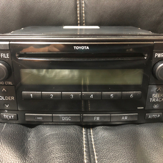 トヨタ CD／ラジオ　デッキ　86120-12F80