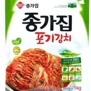 【ネット決済・配送可】宗家白菜キムチ1kg
