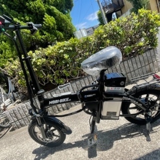【ネット決済】折りたたみ　アクセル付き電動自転車