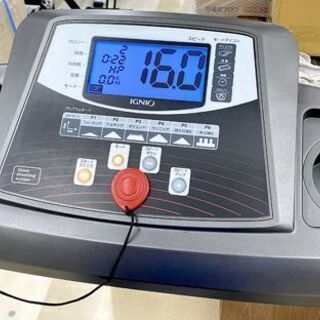 IGNIO/イグニオ トレッドミル MAX16km/h R16S shock absorbing systemランニングマシン/ルームランナー