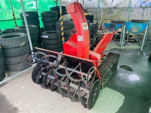 早いもの勝【希少】ワドー　SS13　13馬力　大型　ディーゼル　除雪機　2段オーガ　動作確認済み