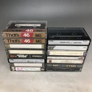 JU1/60　メタル　カセットテープ　15本　TDK　SONY　...