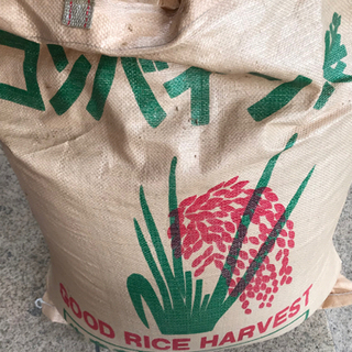 昨年のお米（古米）【かけ干しの収穫米】　取引中になりました