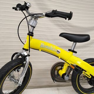 ■中古品　HenshinBIKE 子供用自転車 黄色 美品◎