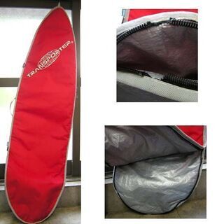 約194cm サーフボード 3枚フィン・ケース付き DUE SOUL DROPSURF 