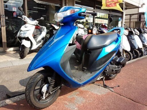 NO.3904 アドレスV50 4サイクルエンジン FI車 メタリックブルー ☆彡