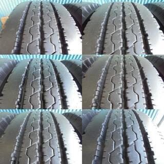 ブリヂストン DURAVIS R205 205/80R17.5 120/118L LT　6本 9分溝