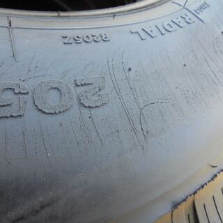 ブリヂストン DURAVIS R205 205/80R17.5 120/118L LT　6本 9分溝
