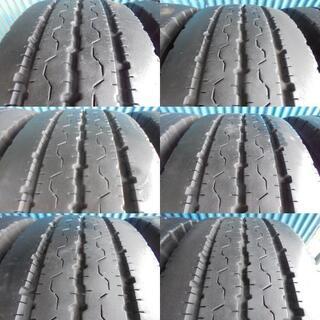 ブリヂストン DURAVIS R205 205/85R16 117/115L LT　6本 8分溝2本と7分溝4本　2020年製造品！