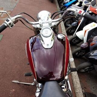 NO.3910 ドラッグスター400クラシック (DRAGSTAR) ワインレッド