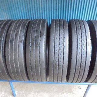 ブリヂストン DURAVIS R205 205/85R16 117/115L LT 6本 7～8分溝5本と5  