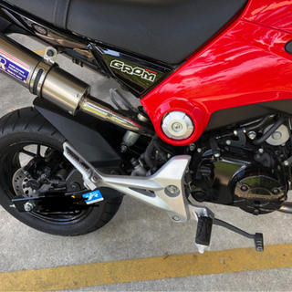 グロム デュアルマフラーOver