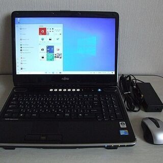 高速SSD120GB搭載　Fujitsu FMV-BIBLO N...