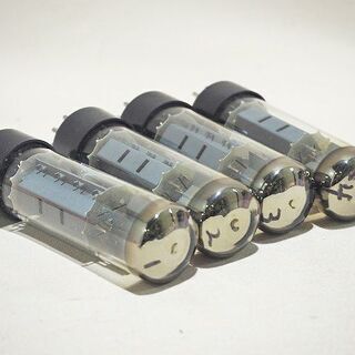 苫小牧バナナ】TELEFUNKEN/テレフンケン EL34 真空管 4本セット売り 
