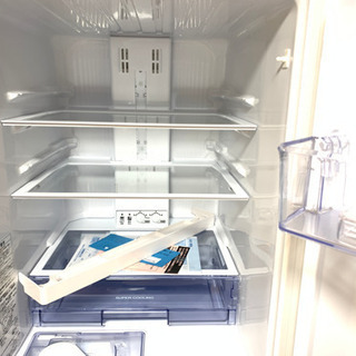 三菱 自動製氷つき3ドア冷蔵庫！
