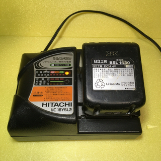 HITACHI UC18YSL2 充電器 ②