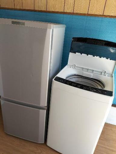 新生活お買い得セット！！シリーズ５７ ミツビシ MR-P15C-S　2ドア冷凍冷蔵庫　146L　2018年製・ハイアール JW-C55D 全自動洗濯機　5.5Kg 2020年製 2点セット！！