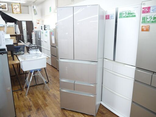 TOSHIBAの6ドア冷蔵庫（2013年製）のご紹介！安心の6ヶ月保証つき【トレジャーファクトリー入間店家電紹介21-08】