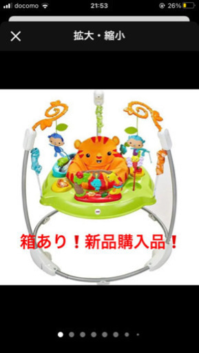 フィッシャープライス レインフォレスト ジャンパルー