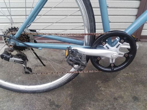 クロスバイク momentum ineed S-1 6段変速 ブルーグレー 配送無料