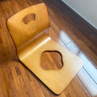 木製座椅子　幅400×奥行500×高さ385mm