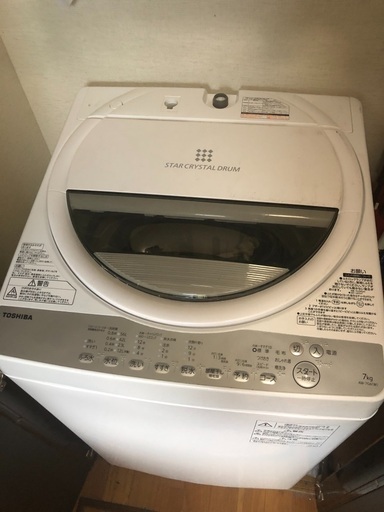 洗濯機AW-7G6 TOSHIBA2018年美品