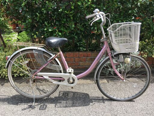 自転車　MIYATA　26インチ　アルミフレーム