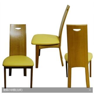 日本製 ダイニングテーブル 5点セット 4人掛け 椅子 天然木 無垢 オーク (20563-20562)