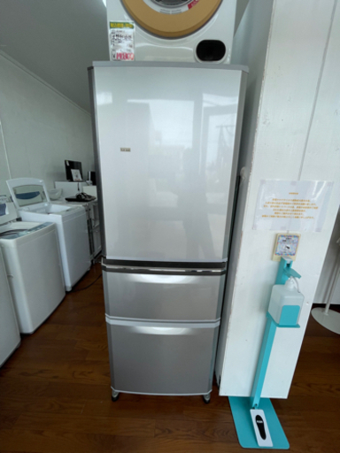 送料・設置込み　冷蔵庫　335L MITSUBISHI 2011年