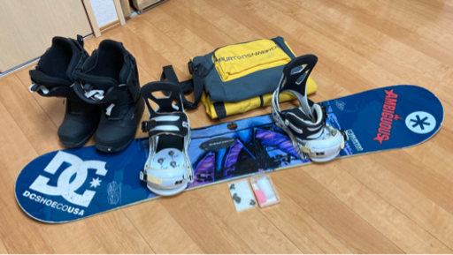 2021/08/29更新 Burton スノーボード3点セット+おまけ付き